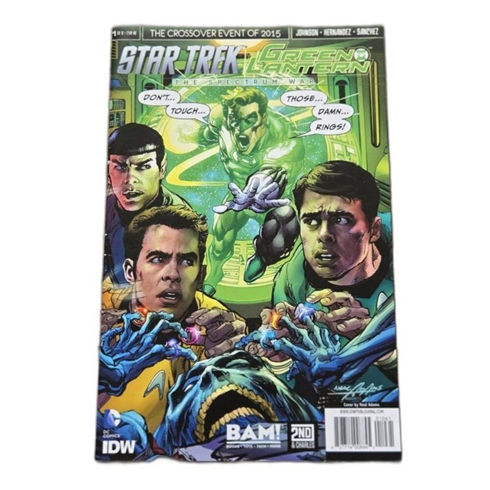 Star Trek / Green Lantern #1 – BAM! Exclusive Variant Cover (2015)